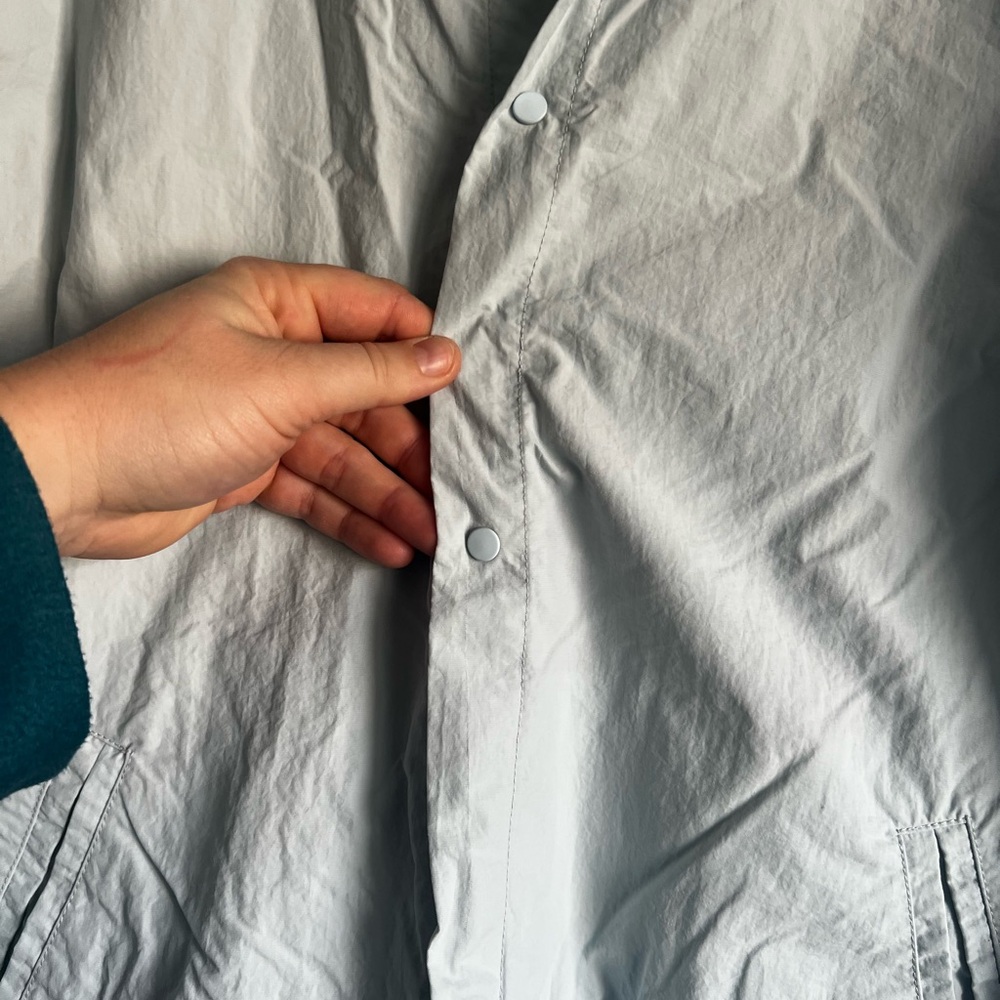 Vestige Solid Coach Jacket // Light Blue - image 3